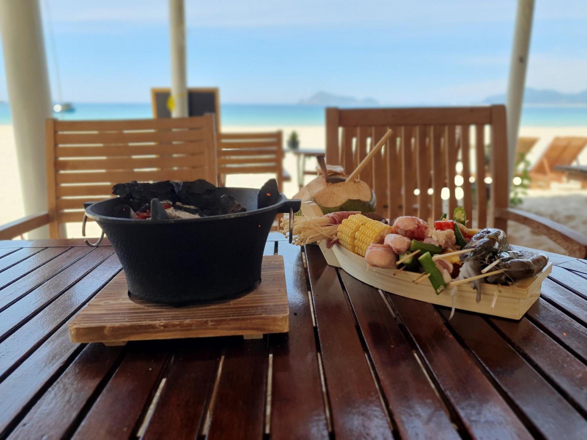 Lucky Spot Beach Bungalow Song Cau Экстерьер фото
