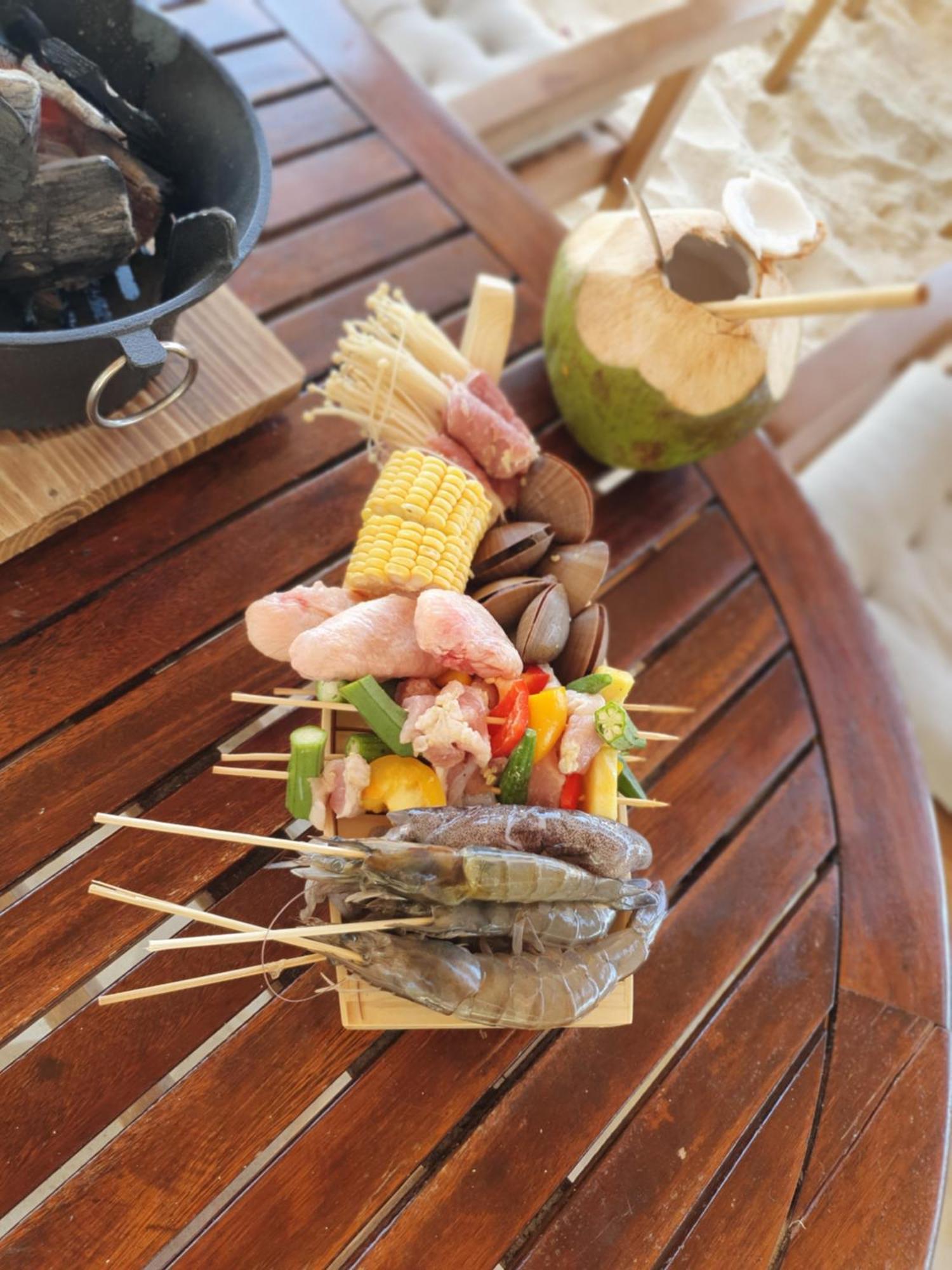 Lucky Spot Beach Bungalow Song Cau Экстерьер фото